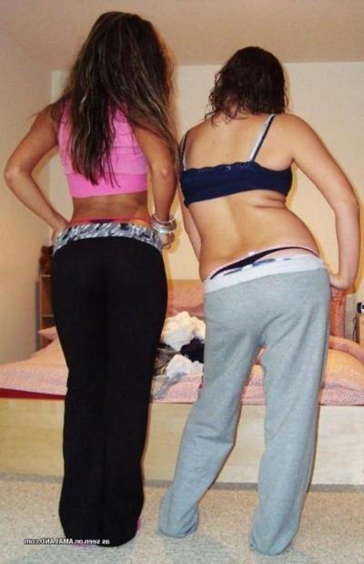 12P Selection of a naughty mexican hottie posing with her bffs