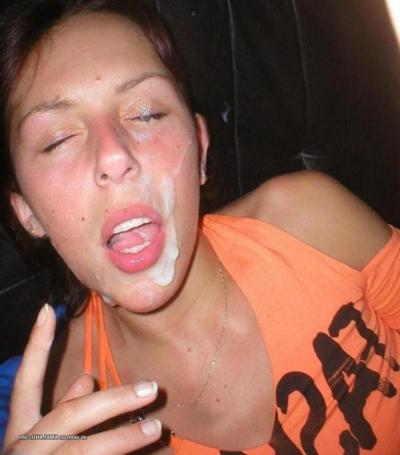 10P Horny amateur babes enjoying hot messy jizz