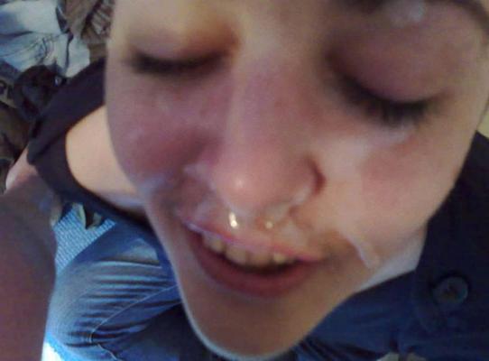 10P Fotos von Mädels mit Sperma im Gesicht