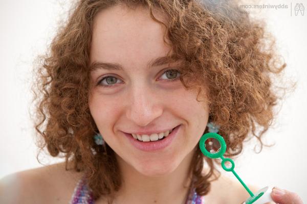 15P Cute curly hair redhead amateur Talita teasing and getting naked