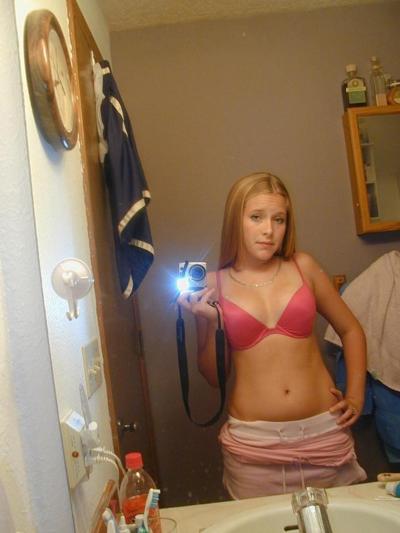 5P Doll admiring her hot body near the mirror