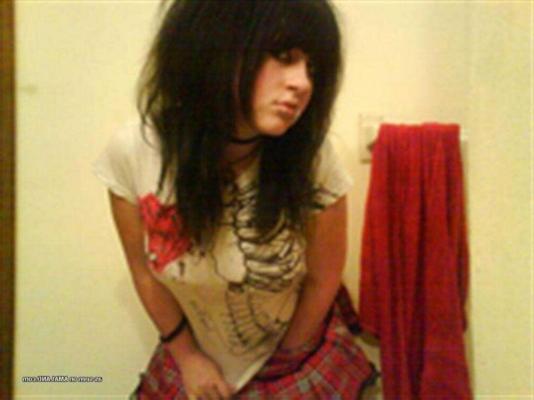 15P Emo and goth gfs posing and selfshot pics 7