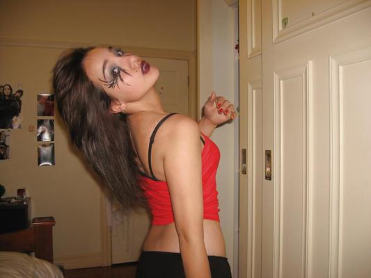 4P My makeup for a friends college movie
