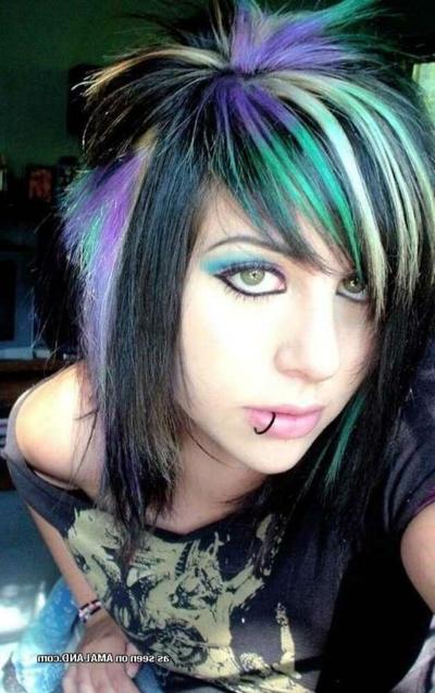 15P Emo Et Goth Gfs Posant Et Photos Autoportraits 18