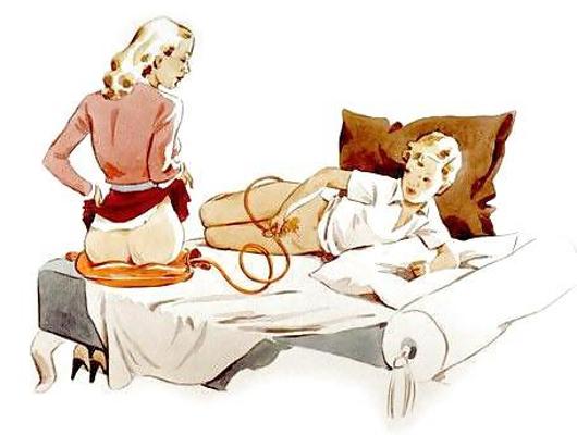 25P Thematic Drawn Porn Art 3 - Enema 1