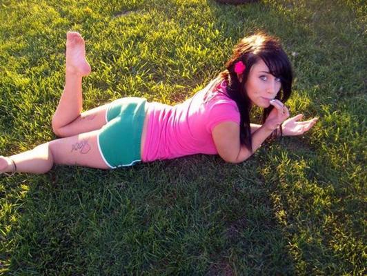 15P Hot Punk Rock Emo Girlfriend Flashing Perky Little Teen Tits