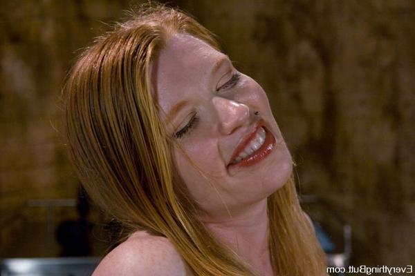 15P Madison Young beautiful redhead pornstar fists her own hot ass