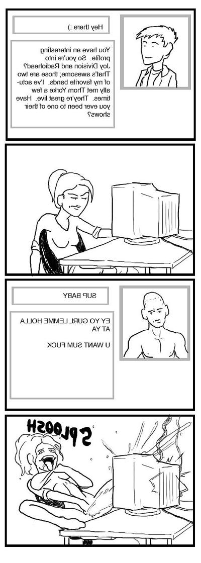 4P 漫画やメッセージ