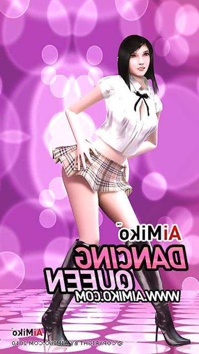 5P モバイル ゲームの 3D 女の子