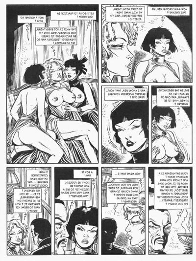 15P Bande dessinée chinoise sur le tourment anal féminin