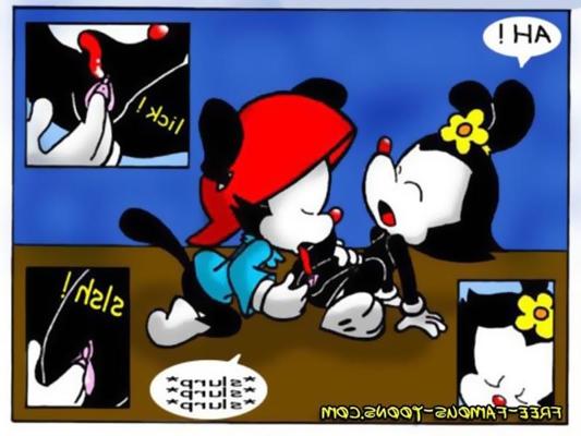 10P Famous toons Animaniacs orgy