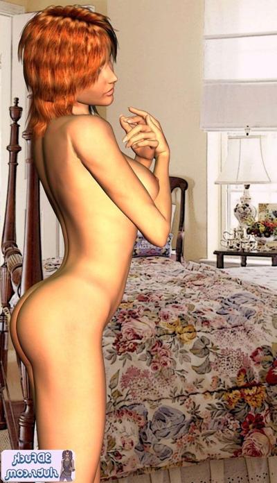 16P Toon girl naked poses