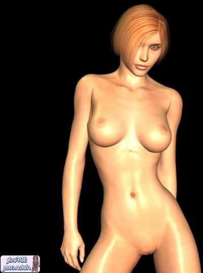 16P Toon girl naked poses