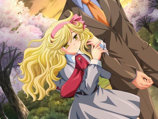 14P Stunning blonde hentai maid with super juicy titties