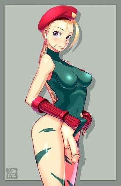 13P Street Fighter anime transexuelle