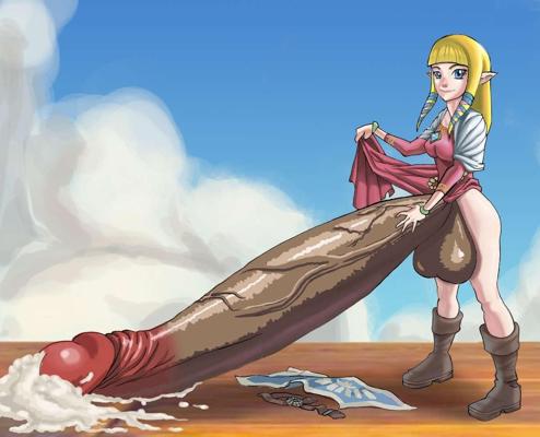 10P Futanari gaming princesses naked