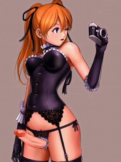 10P Anime teen futanari