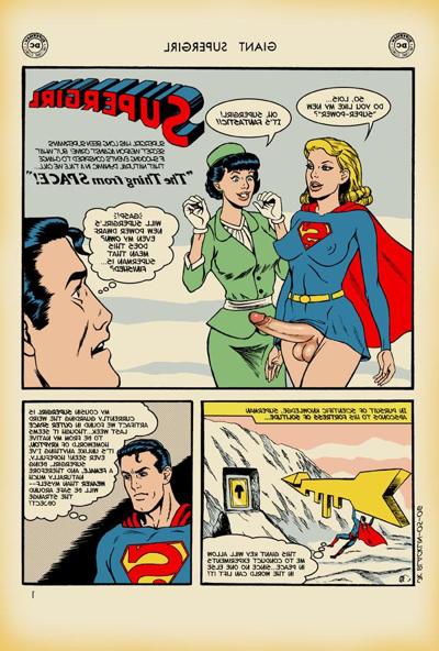 4P Supergirl dickgirl comics
