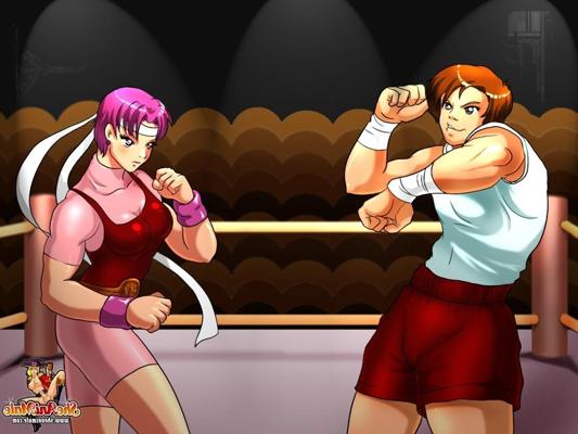 12P Dickgirl toon fighters