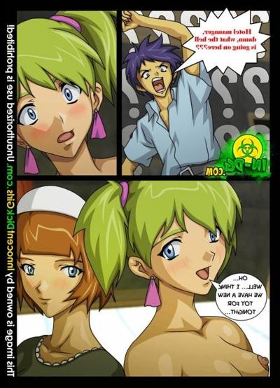 15P Desenhos animados de travestis de anime