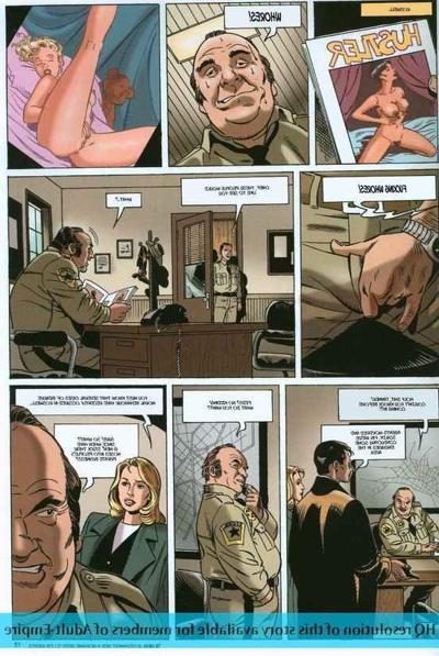 12P Hot adult comics with sexy babe sucking dick