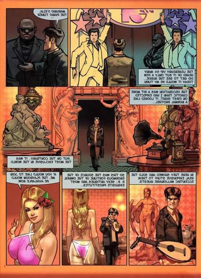 12P Une beauté sexy se fait lécher la chatte dans des bandes dessinées chaudes pour adultes