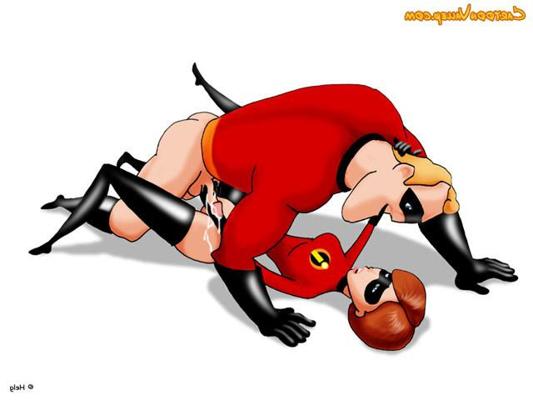 12P Mr. Incredible stuffs Elastigirls pussy with super cock