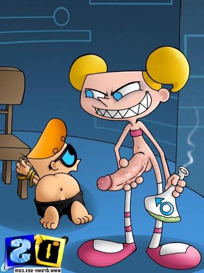 12P Bad cartoon girls get their meaty Christmas gifts