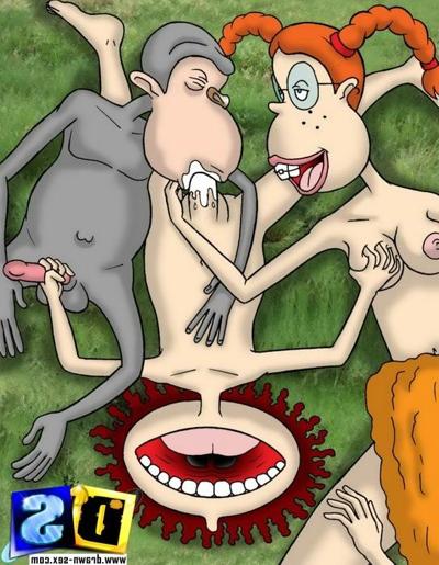 12P The Wild Thornberrys throw a fuck fest in jungle