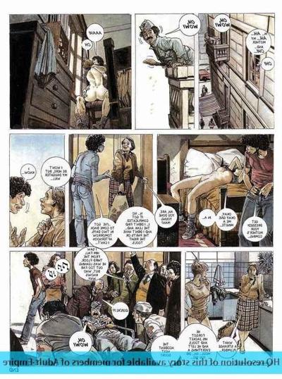 12P Pornocomics mit heißer Tussi, die hart gefickt wird