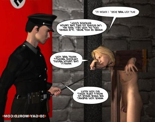16P Gay BDSM nightmare of twink boy Leo gay anime comics