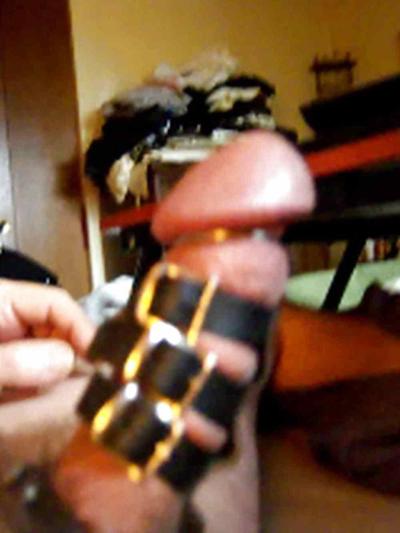 17P Leather Gates o Hell & Cum Stopper