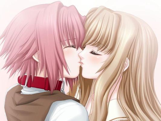 14P Young hentai pussy slaves play with each others tight cunt