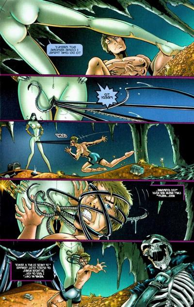9P Anime comics of Hawaiian holiday and ghouls gone wild
