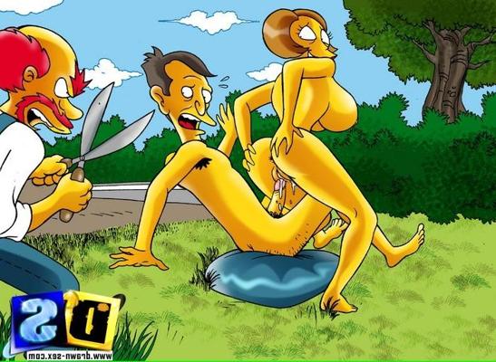 9P Anal and bukkake Flintstones-style. 