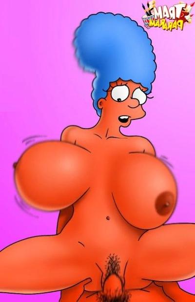 9P Busty and well-endowed Simpsons babes. Curvaceous hoes from The 