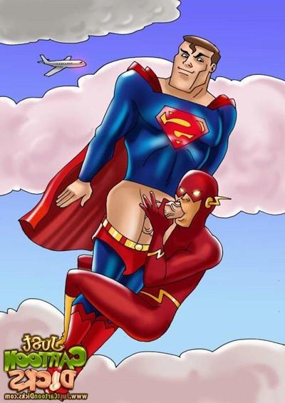 10P Gay Southpark and Justice League