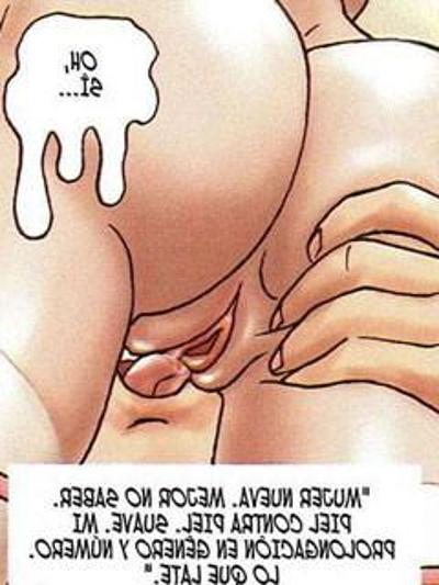 12P Bandes dessinées avec des actions sexuelles bdsm brutales dans la cave
