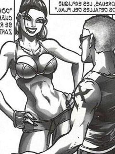 12P Exotic women satisfy their hunger in porn comics
