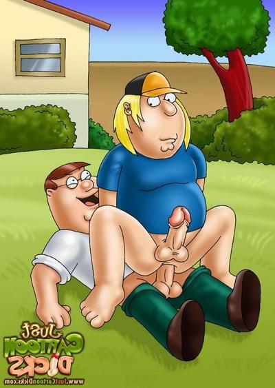 10P Gays Drawn Together  - Family Guy takes dick