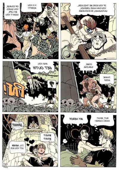 12P Anime comics about hy the knights disappeared