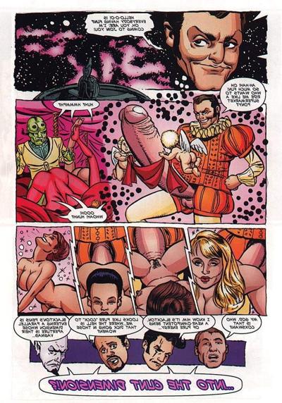 12P Comics of space expedition explore fucks anomalies