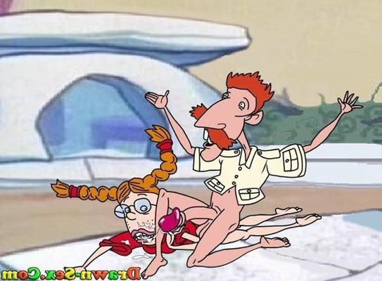 12P Eliza Thornberry shares Frank's dick and eats sperm 