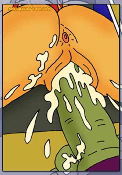 12P Lustful Starfire massages beest Boy and gets sperm
