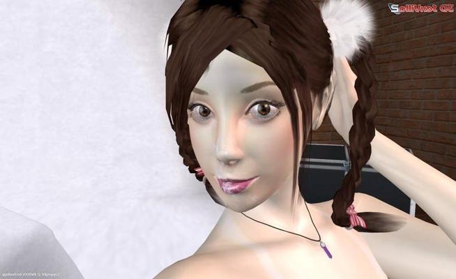 16P Animated interracial sex with a sexy asian babe