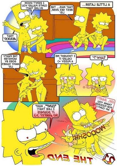 12P Lustful Lisa Simpson got abused and got ass filled