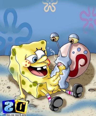 12P Nancy with juicy tits was nailed by drunk Sponge Bob