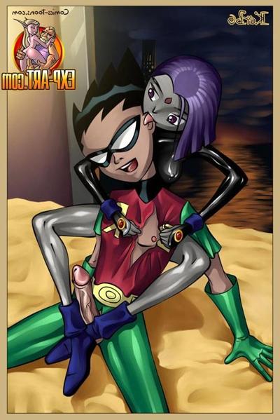 12P A Teen Titan threesome