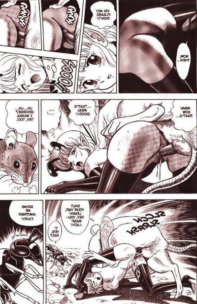 12P Poor Anna Kyoyama gets Batou's pierced dick and comes