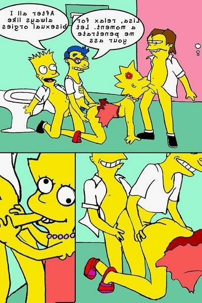 12P Lisa Simpson wird zum Blasen gezwungen und penetriert